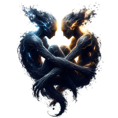 Gemini zodiac sign icon