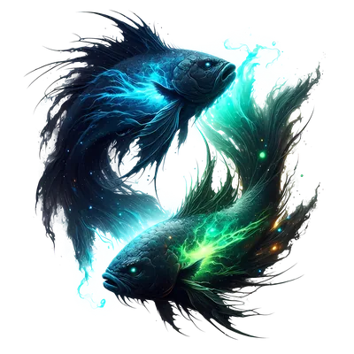 Pisces zodiac sign icon