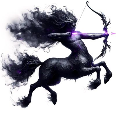 Sagittarius zodiac sign icon